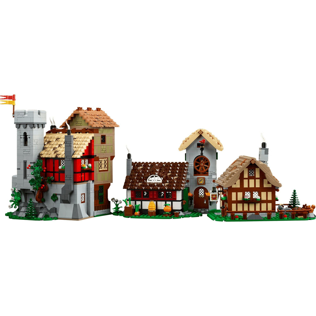 Lego MEDIEVAL TOWN SQUARE || ليقو ساحة البلدة في العصور الوسطى