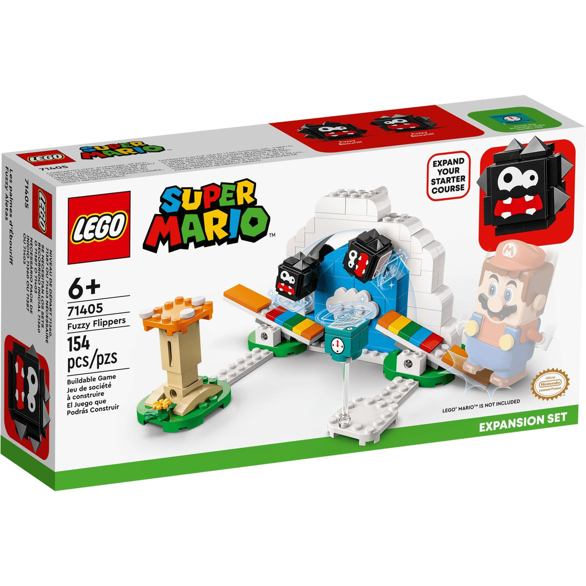 مجموعة توسعة ليقو فليبرز - سوبر ماريو || LEGO FUZZY FLIPPERS EXPANSION SET