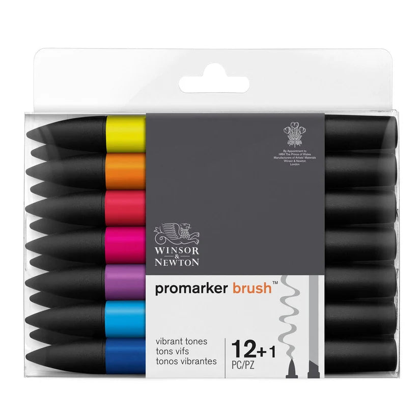 Winsor and Newton Promarker Brush 12+1