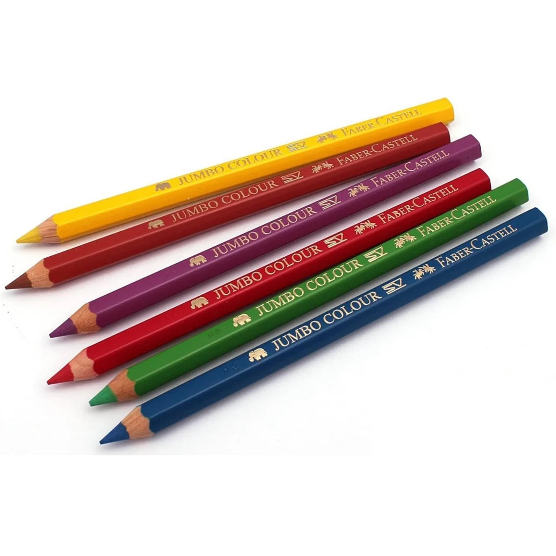 Faber Castell Jumbo Colored Pencils 12 Colors