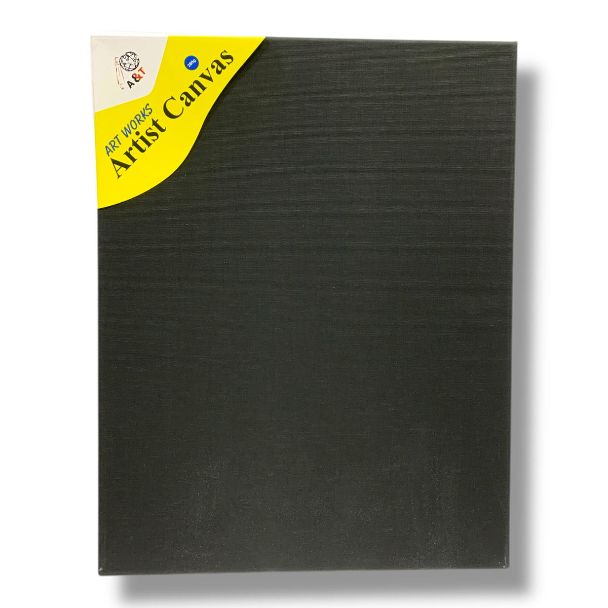 A&T Black Painting Canvas 35 x 45 || لوحة رسم كانفاس أسود A&T مقاس 35*45 سم
