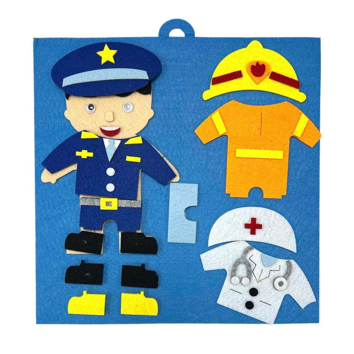 ألعاب المهن المصنوعة من الجوخ || Felt Fabric Games Professions