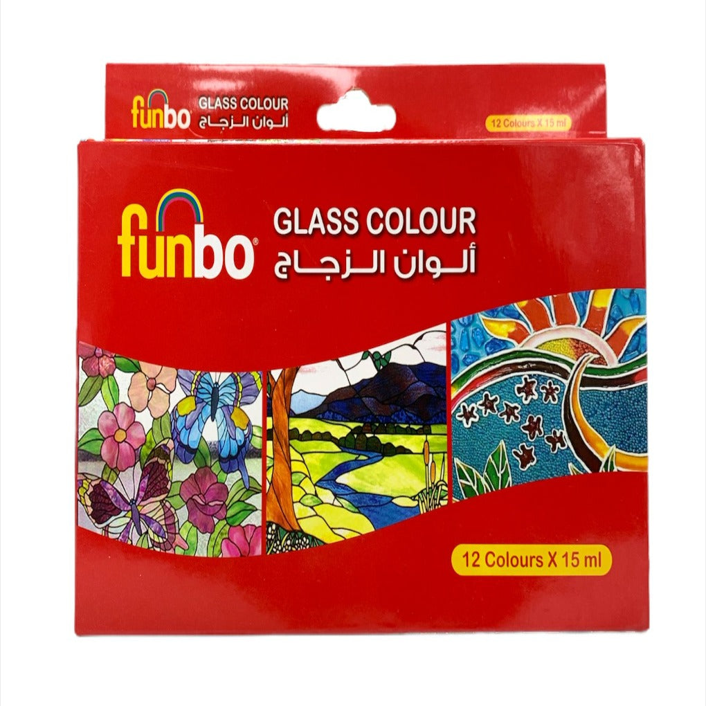 Funbo Glass Colors || ألوان زجاج فنبو