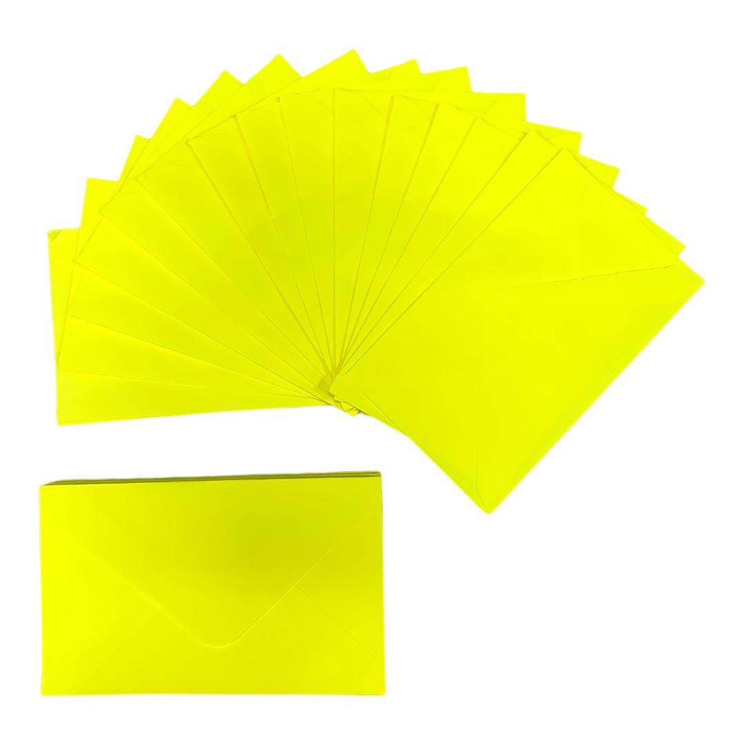 Envelope Pack 15 x 9 cm || باكيت اظرف ملونة ١٥*٩ سم
