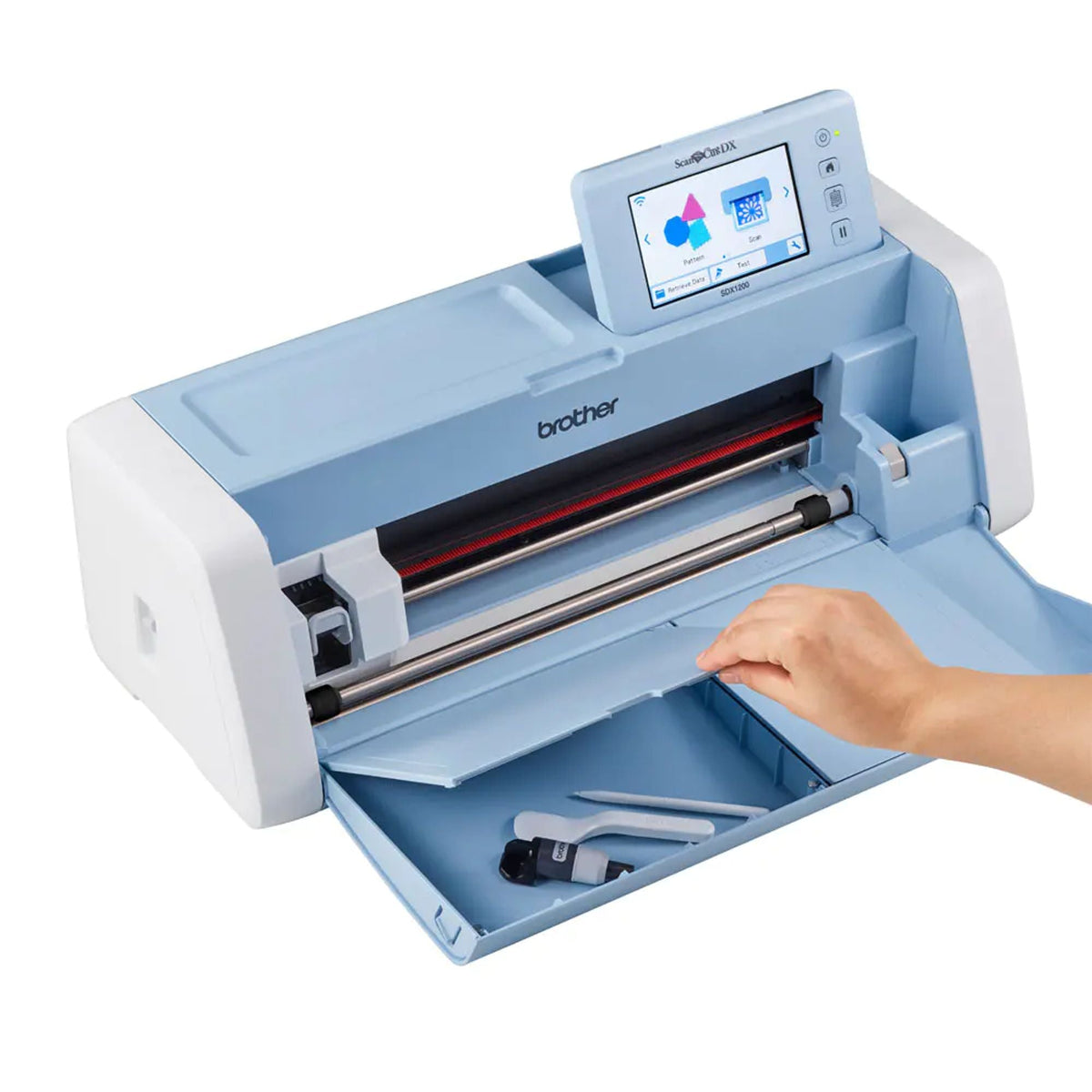 ماكينة قص الأقمشة والمنسوجات Brother SDX1200 ScanNCut || ماكينة قص ورق مقوى و ستيكرات و اقمشة برثر
