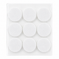 A&T White Circular Velcro Large Size || عاشق و معشوق لون ابيض دائري كبير اي اند تي