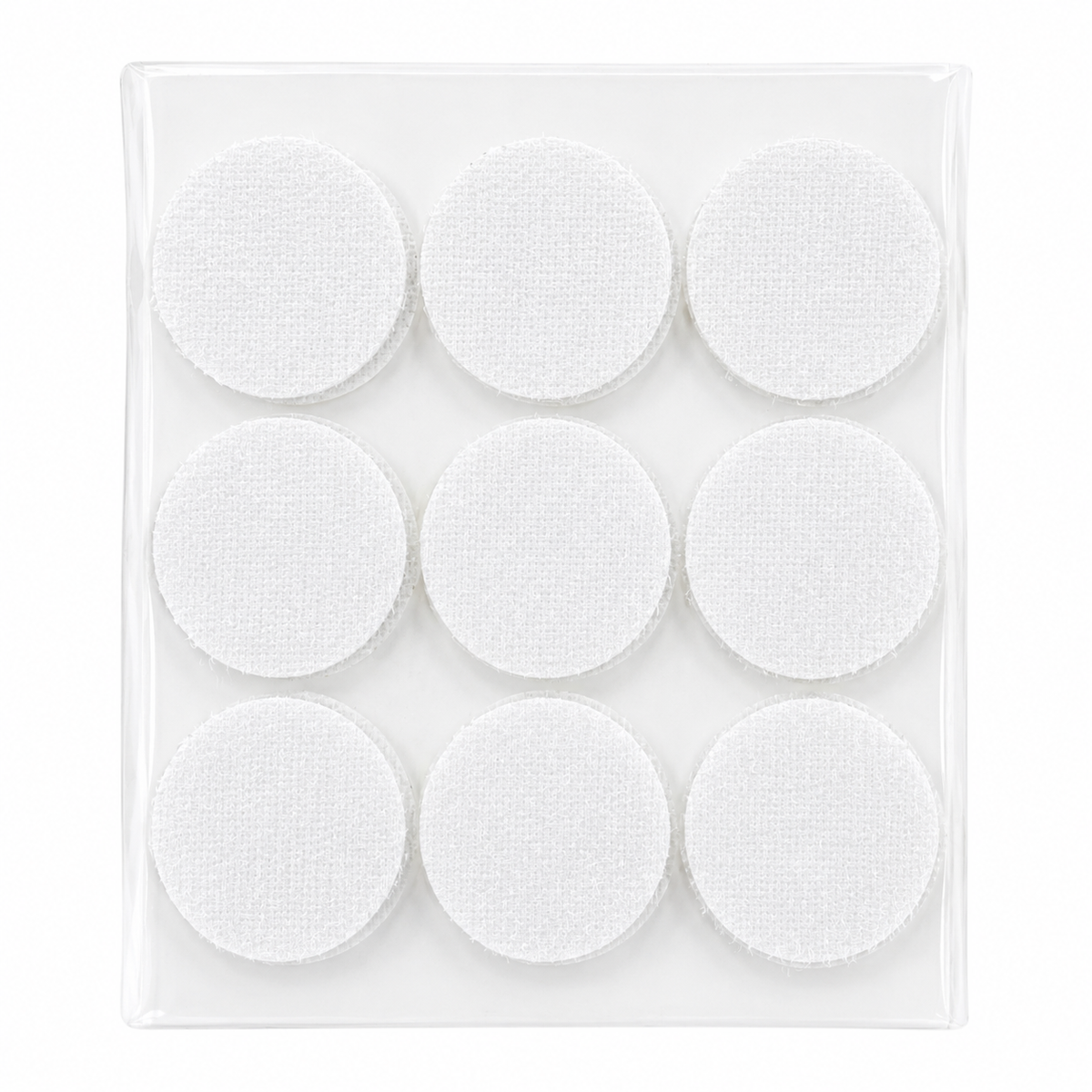 A&T White Circular Velcro Large Size || عاشق و معشوق لون ابيض دائري كبير اي اند تي