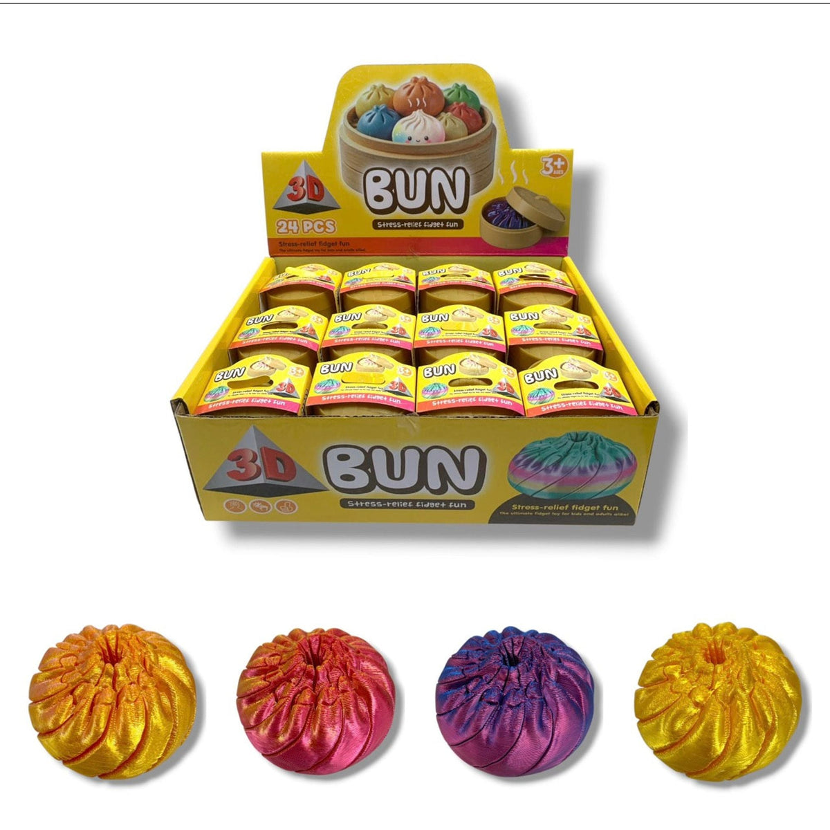 Dumpling 3D Printed Assorted Colors || قطعة دامبلنغ مطبوعة بتقنية ثلاثية الأبعاد بألوان متنوعة