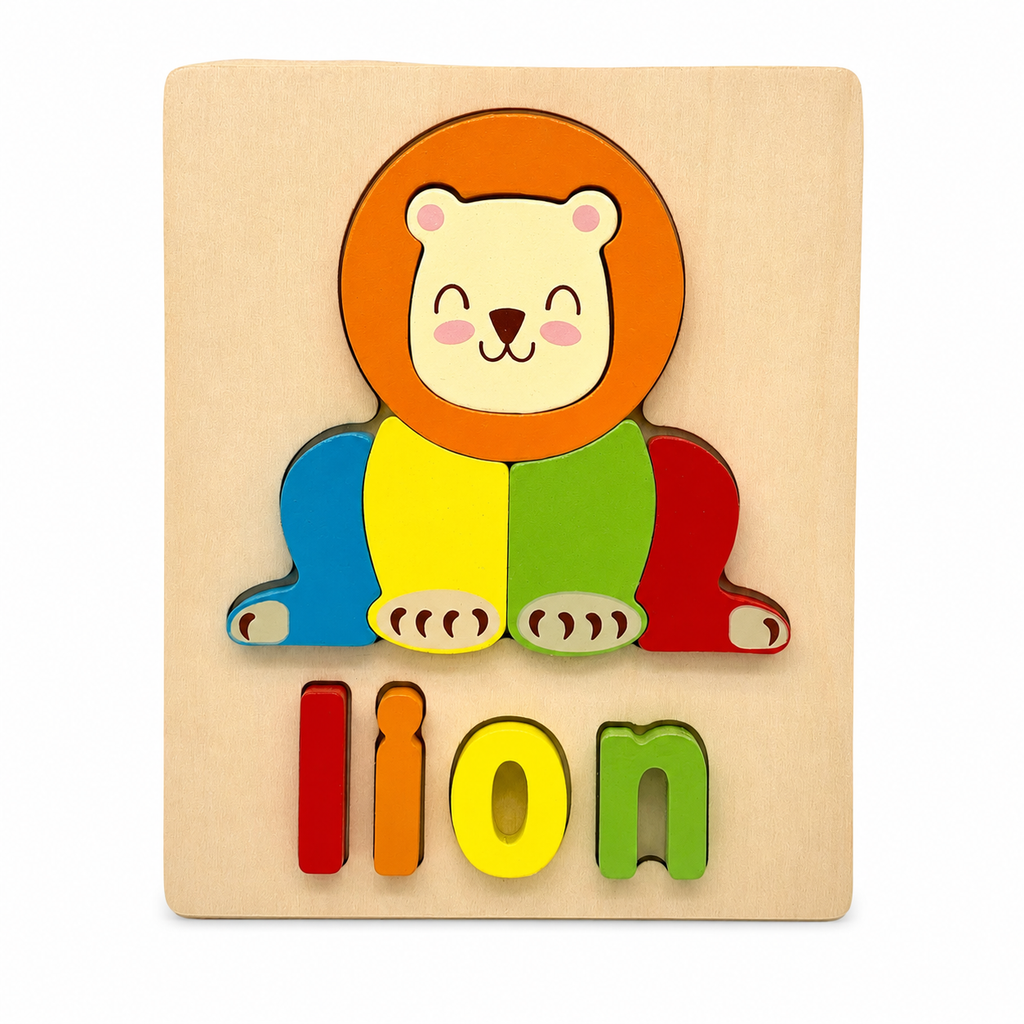 Lion Puzzle || بازل تعليمي انجليزي شكل اسد
