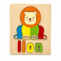 Lion Puzzle || بازل تعليمي انجليزي شكل اسد