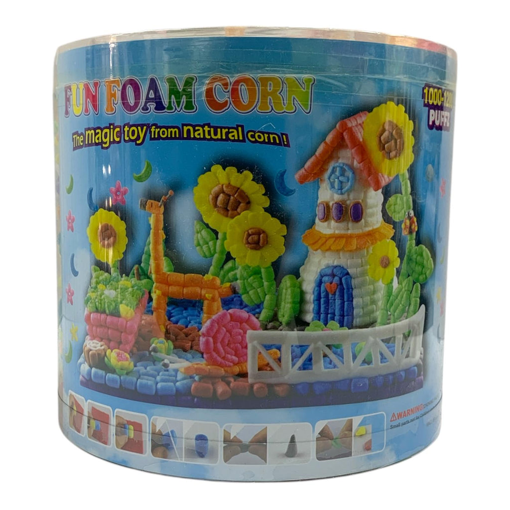 Fun Foam Corn 1000-1200 Puffs #3 || لعبة مكعبات الفوم الذرة ١٠٠٠-١٢٠٠ قطعة #٣