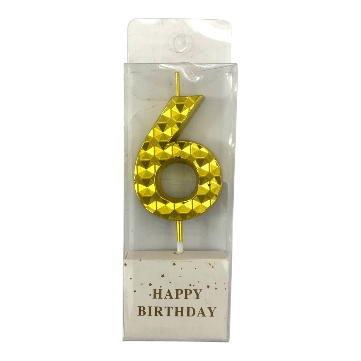Birthday Candles Golden Color Bubbles from 0-9 || شموع اعياد ميلاد لون ذهبي فقاعات من ٠-٩