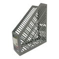 حافظة مجلات بلاستيكية رمادية اللون || Grey Plastic Magazine File