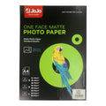 Jojo One Face Matte Photo Paper 108 Sheets A4 Size 108 gsm || ورق جوجو مطفي وجه واحد ١٠٠ ورقة حجم اي فور سماكة ١٠٠ جرام