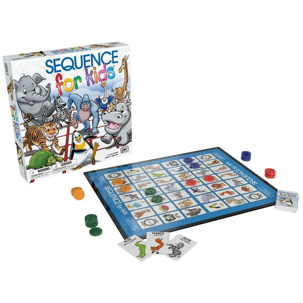 لعبة سيكوينس للأطفال || Sequence For Kids Board Game