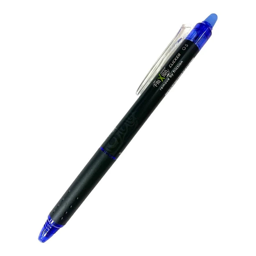Pilot Frixion Clicker Black Edition 0.5 Erasable Pens