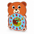 Puzzles Bear Clock 12 Pcs || بازل دبدوب شكل ساعة ١٢ قطعة