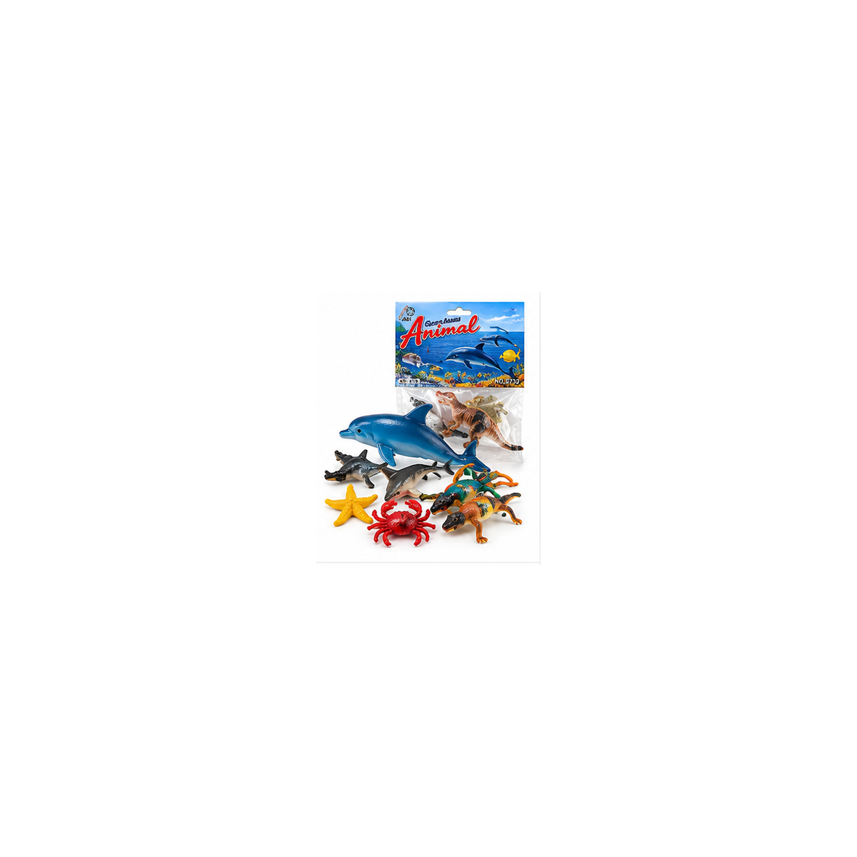 Ocean Animals Toy Set || مجسمات مجموعة الحيوانات البحرية