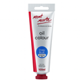 Mont Marte Premium Oil Paint 100 ml Cyan Blue || ألوان زيتية احترافية من مونت مارت 100 مل، لون أزرق سيان