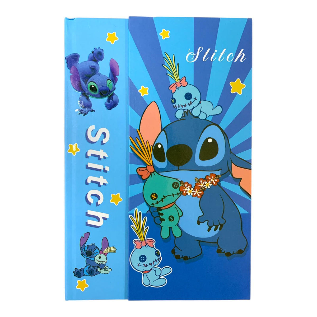 مفكرة "ستيتش" لون أزرق || Stitch Diary Notebook Blue Color