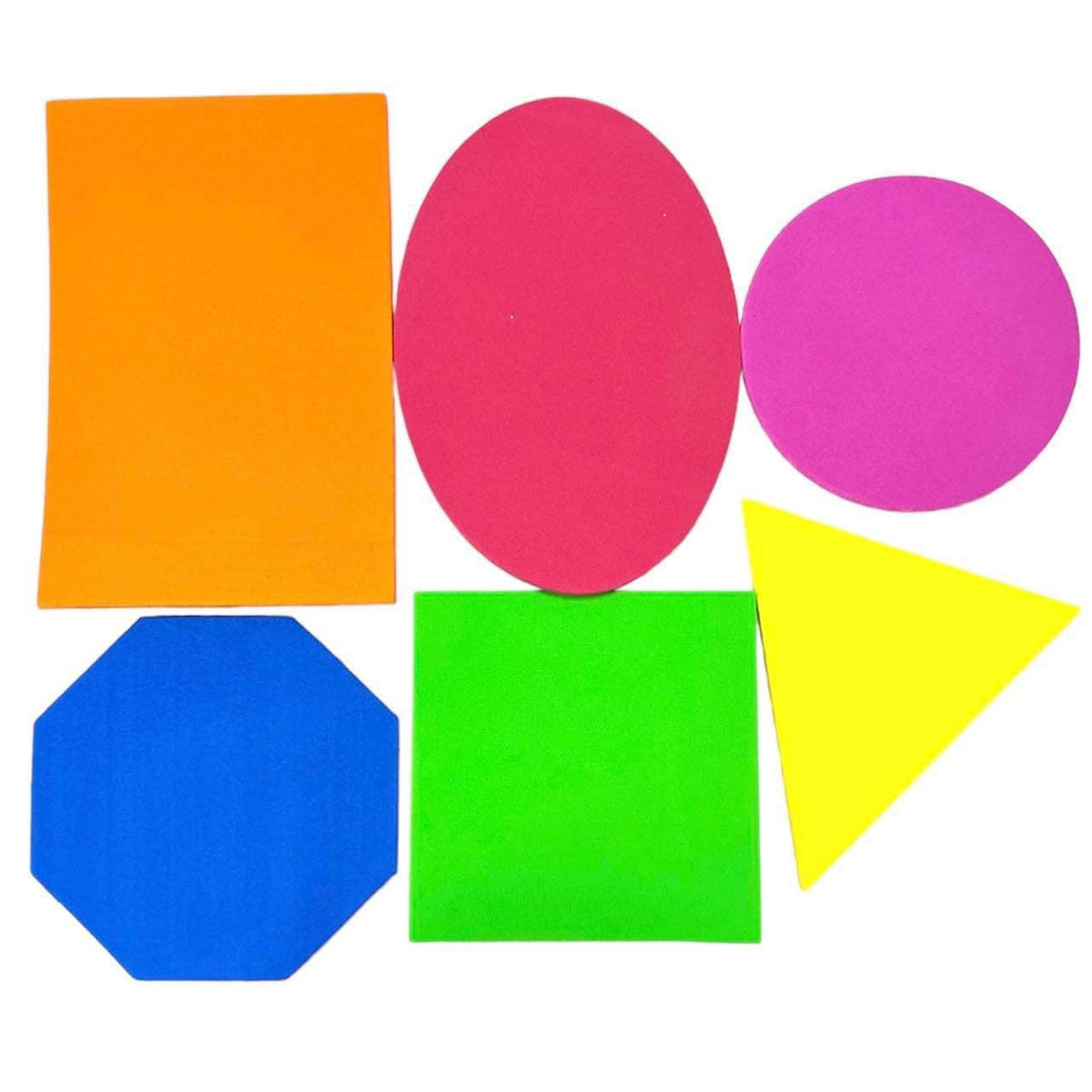 A&T Magnetic Foam geometric Frames Small Size || براويز أشكال هندسية مغناطيسية من الفوم حجم صغير