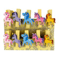 Unicorn Wooden Clips Assortment || تشكيلة ملاقط خشبية بتصاميم اليونيكورن