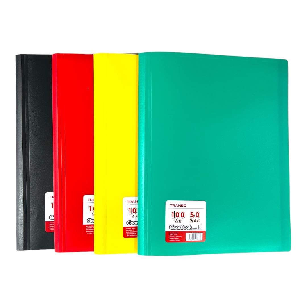 A&T Pocket File 50 Pockets Assorted Colors || ملف جيوب أي آند تي ٥٠ جيب ألوان متنوعة
