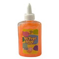 صمغ قلتر من A&T بوزن 118 جرام، لون برتقالي || A&T Glitter Glue 118g Orange