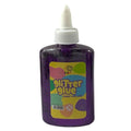 A&T Glitter Glue 118g Purple || صمغ قلتر اي اند تي ١١٨ جرام لون بنفسجي