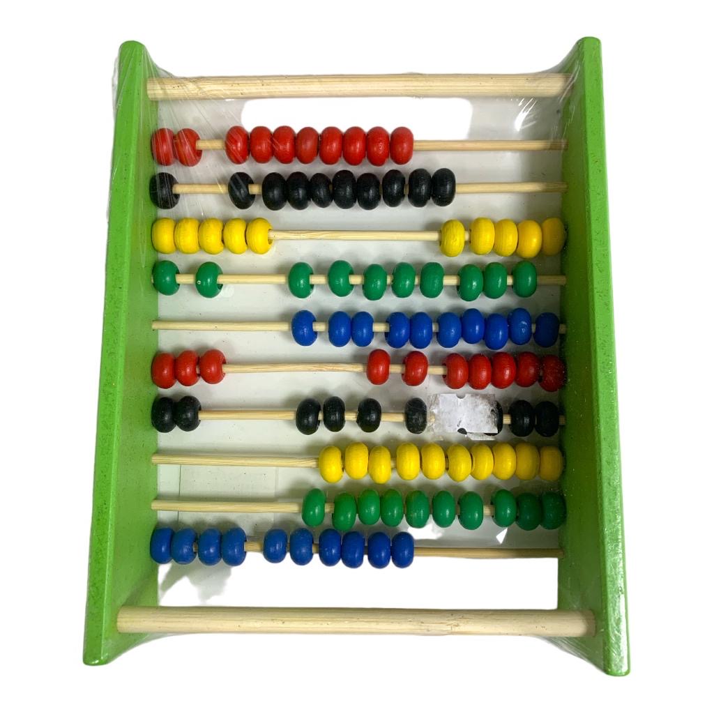 Educational Abacus For Kids Green Color || عداد تعليمي للأطفال باللون الأخضر