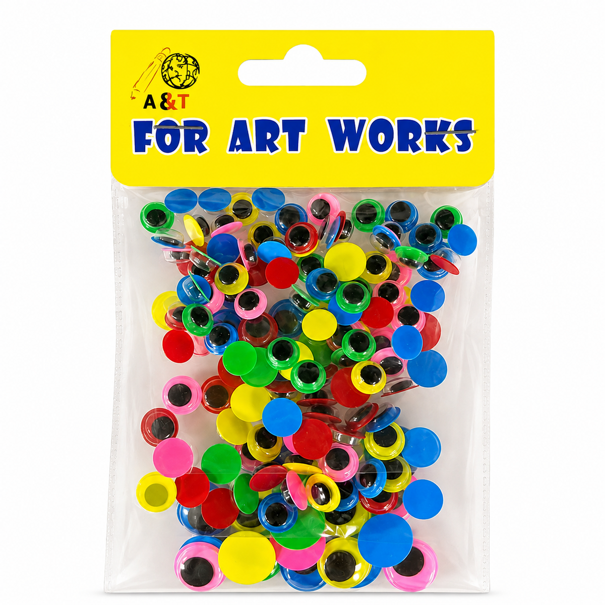 Googly Eyes Mixed Colors and Sizes || عيون متحركة بألوان وأحجام مختلفة