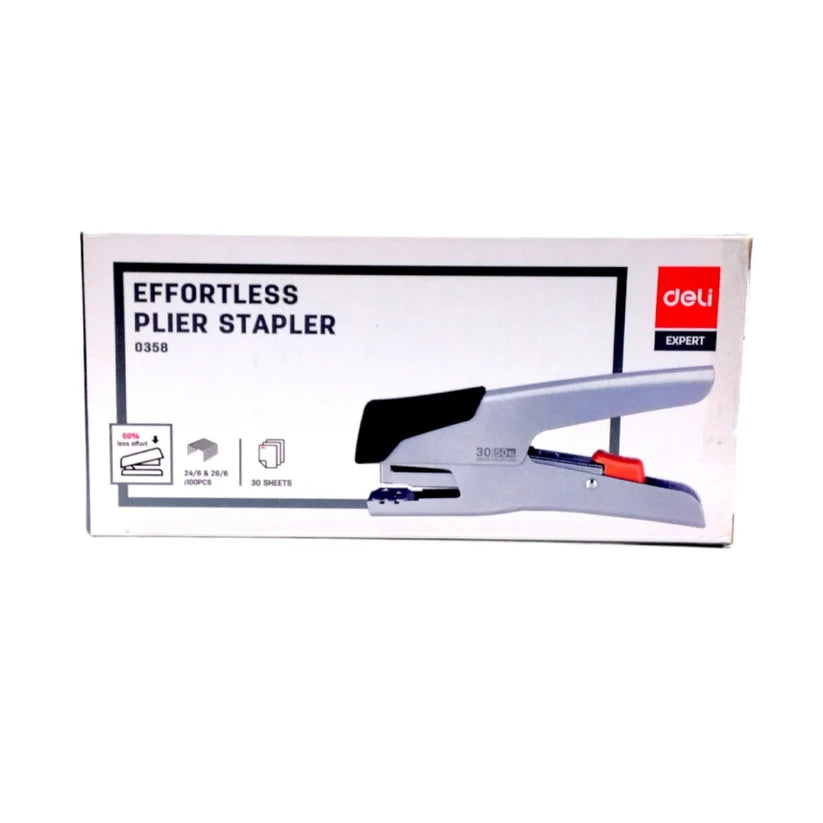 Deli Effortless Plier Stapler 0358
