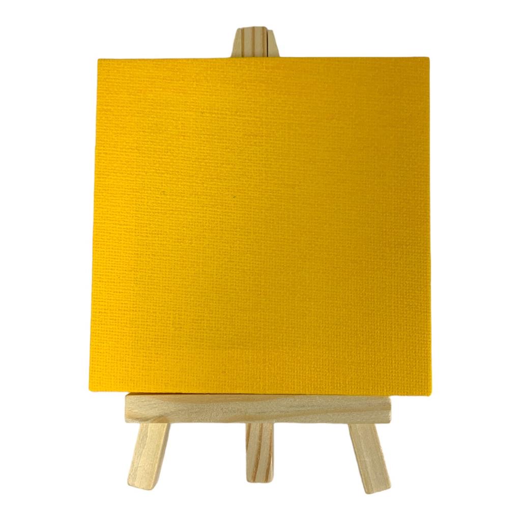 مجموعة لوحات رسم كانفاس ملون ١٠ × ١٠ سم ٢٤ قطعة
