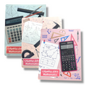 A&T Math Notebook 8x10 80 Pages Assorted Models || دفتر رياضيات مربعات مقاس ٨*١٠، ٨٠ ورقة، موديلات متنوعة