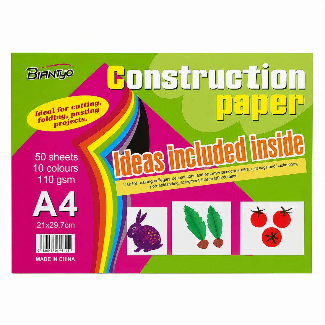 Construction Paper A4 50 Pages