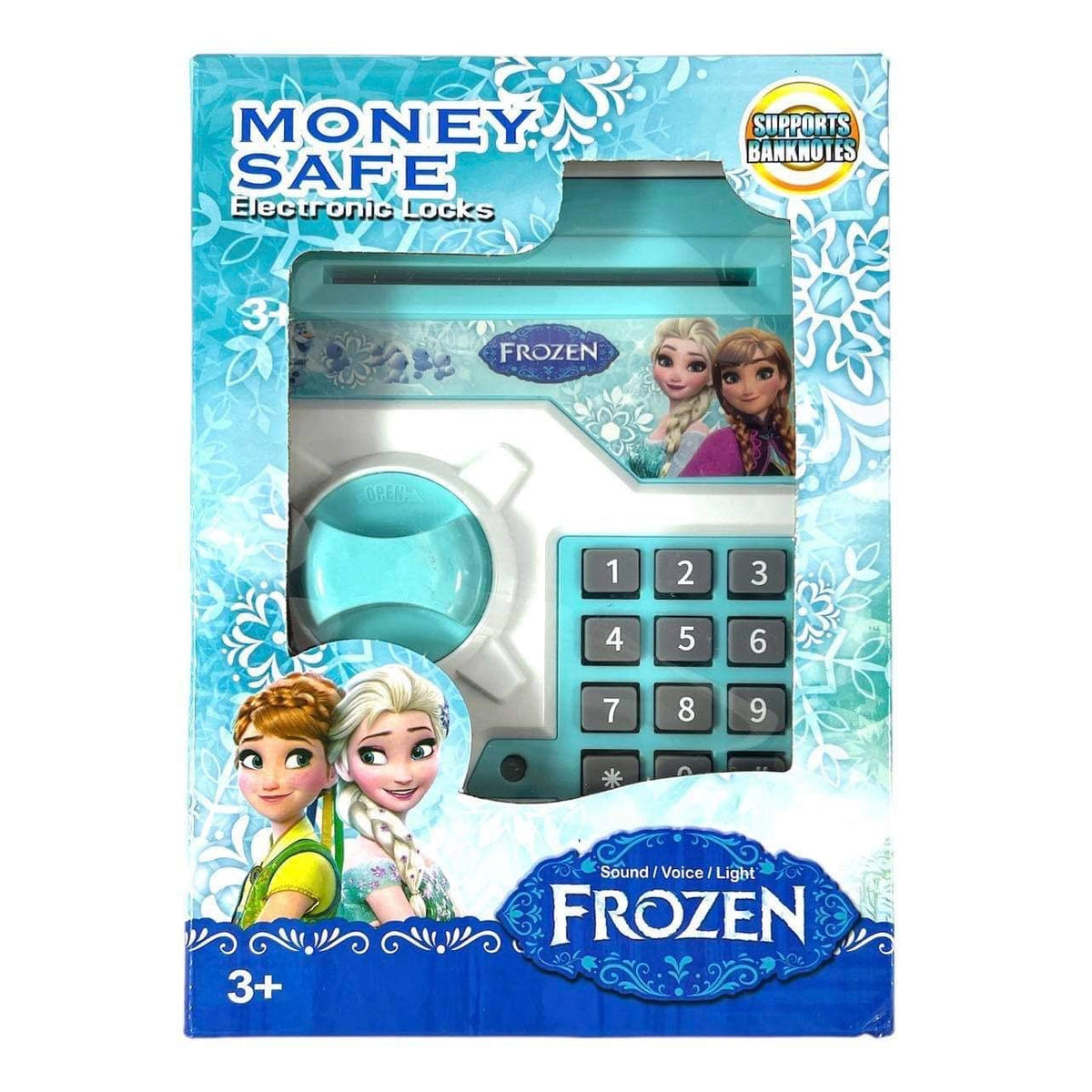 Frozen Money Safe Toy || لعبة خزنة البنك فروزن