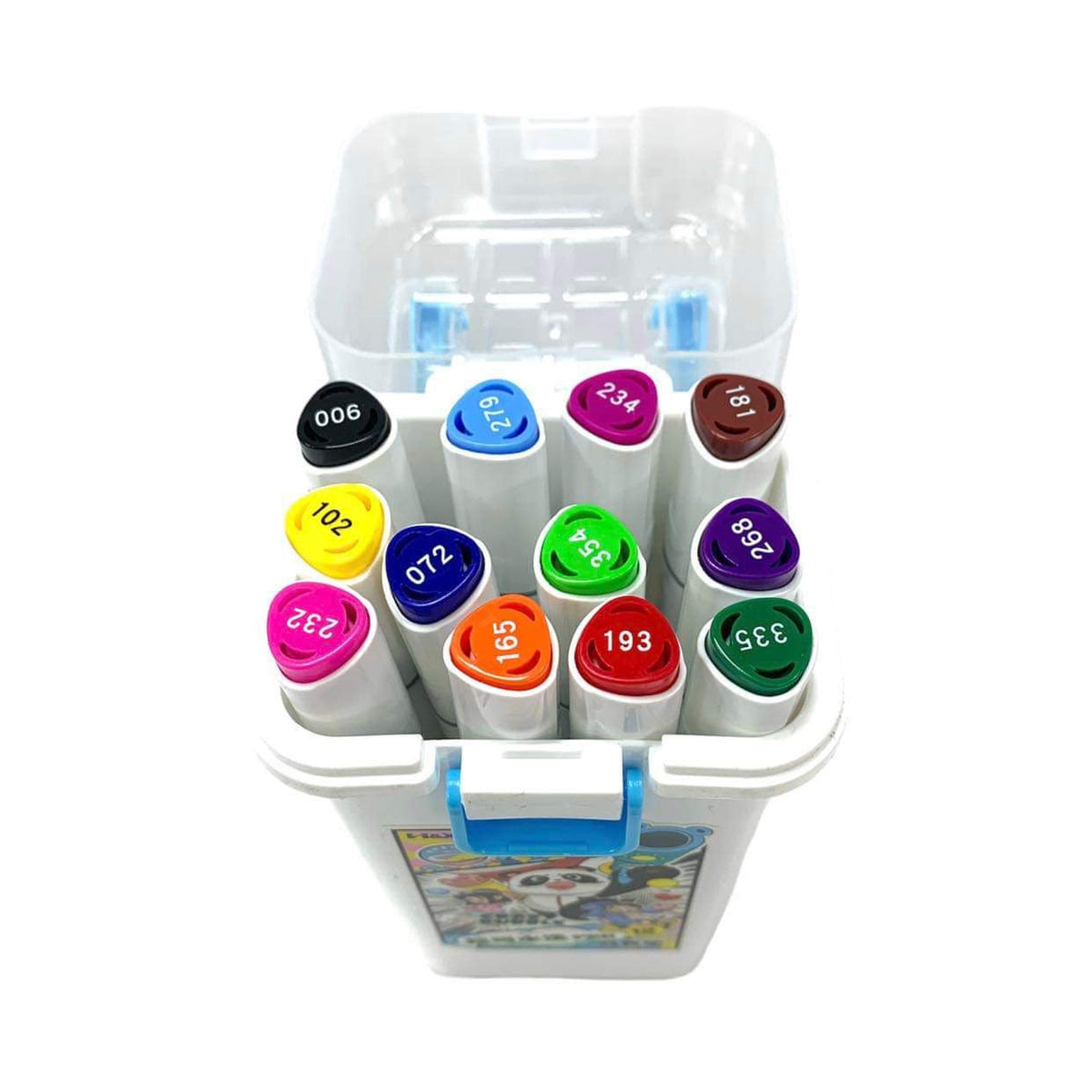 A&T Crazy Astronaut Sketch Marker 12 Colors || أقلام ماركر سكيتش كريزي أسترونات ١٢ لون