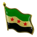 New Syria Flag Badge || بادج علم سوريا الجديد