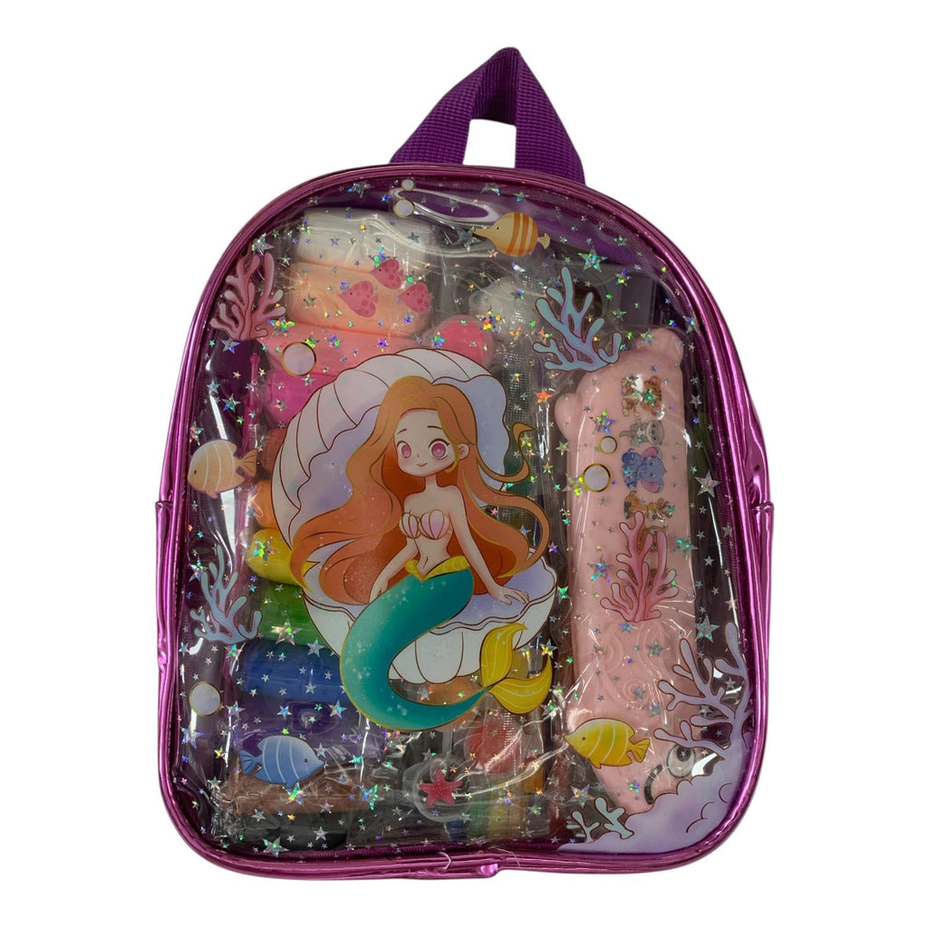 Mermaid Coloring Backpack || جنطة التلوين حورية البحر