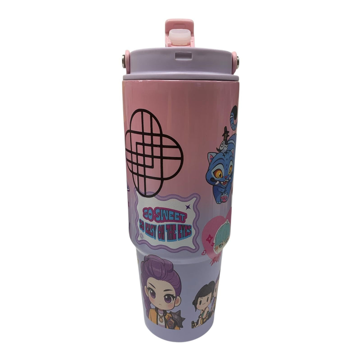 Kpop Demon Hunter Steel Water Bottle 934 ml #2 || مطارة ماء ستيل كي بوب ديمون هنتر 934 مل #٢