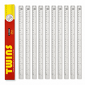 A&T Back to school Offer 10 Rulers 30 cm 12 inches || عرض قرطاسية العودة الى المدرسة علبة مساطر 10 حبة 30 سم 12 انش اي اند تي