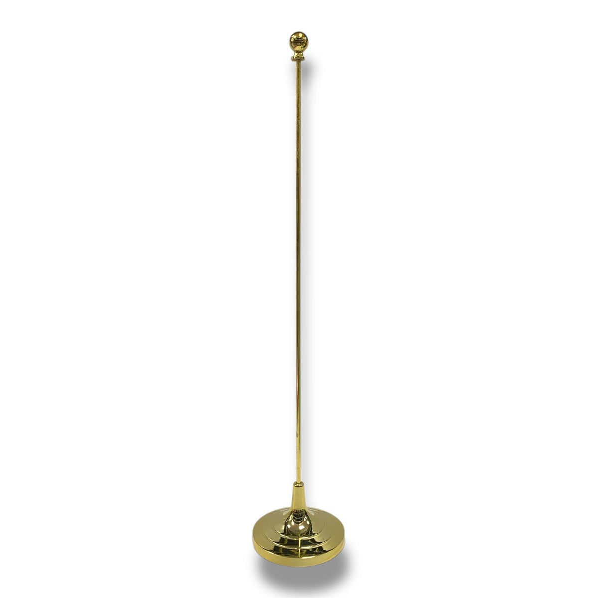 Flag Holder Gold Color 40 cm || سارية علم للمكتب ذهبي 40 سم