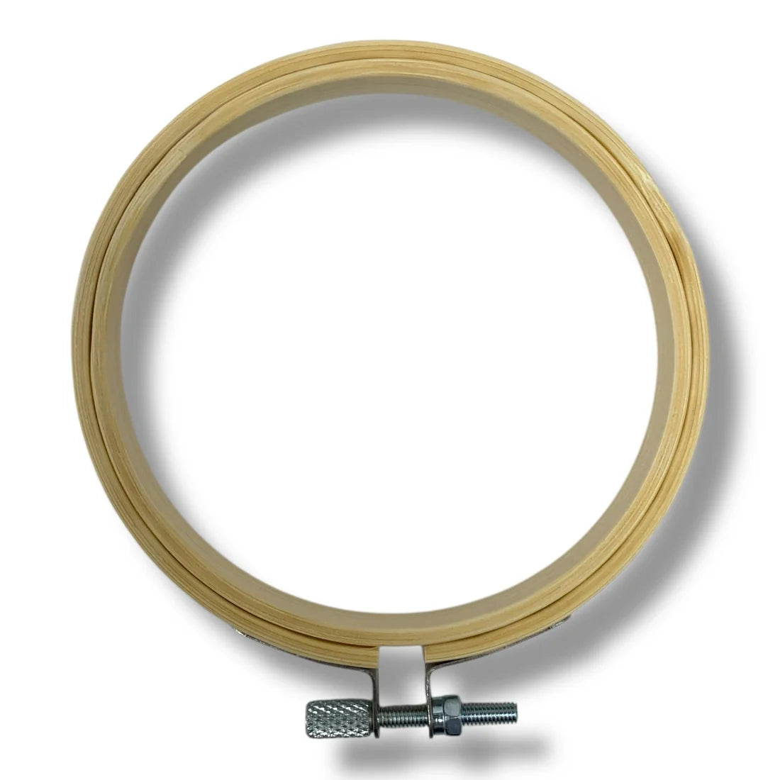 Wooden Embroidery Hoop with Metal Screw 10 cm