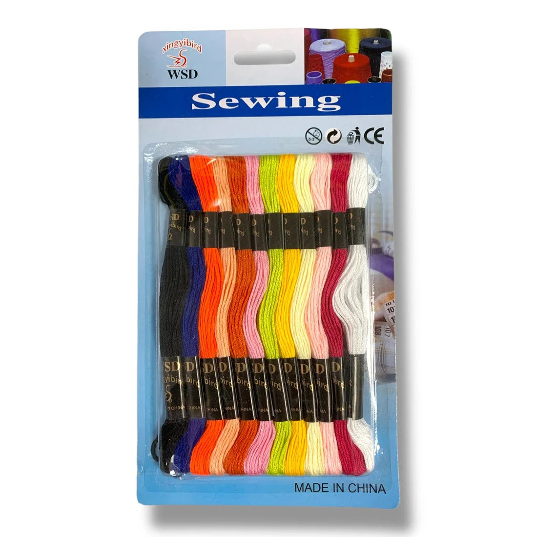 Knitting and Crochet Colored Threads
