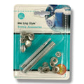 Knitting and Crochet Metal Snap Fasteners Assorted Sizes