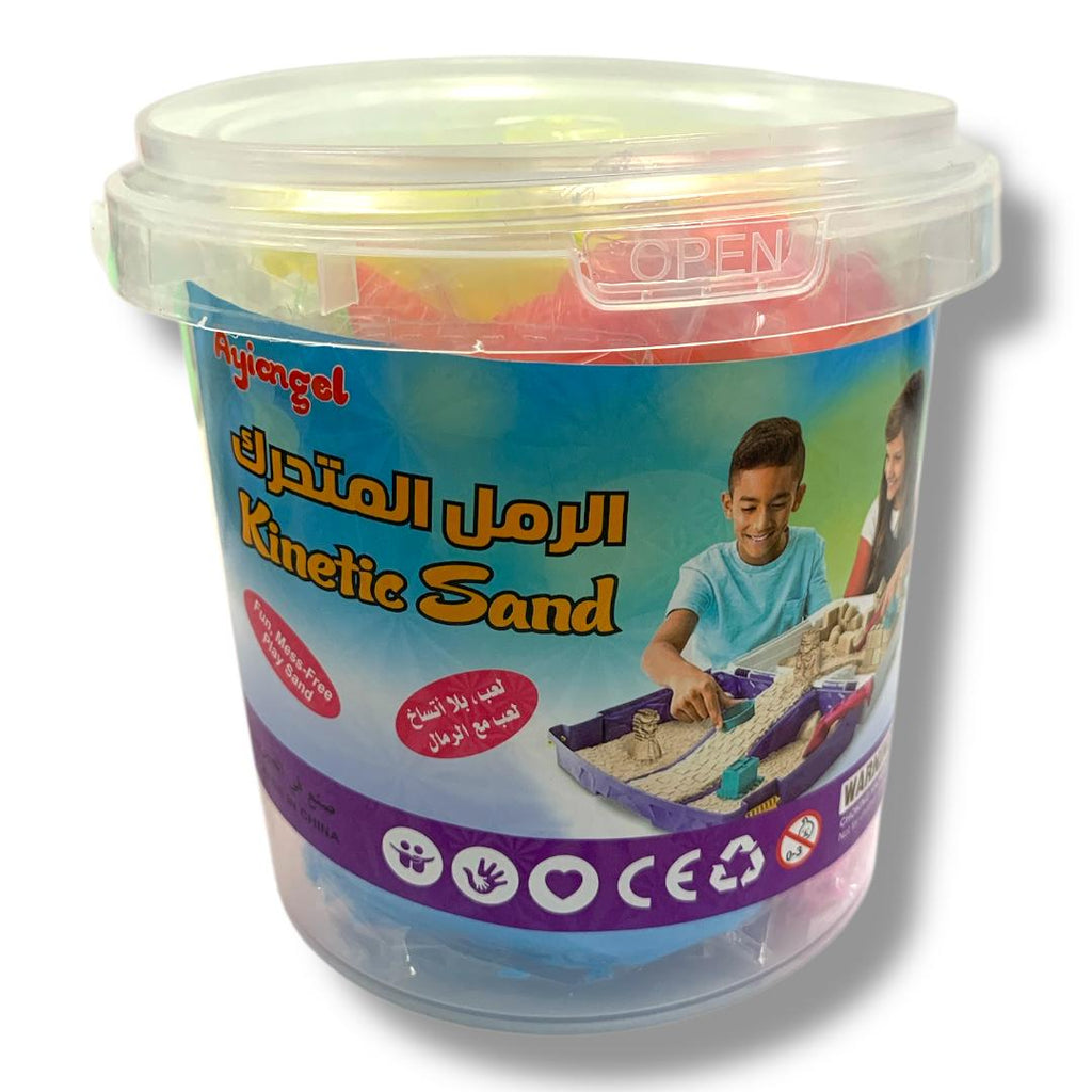 رمل حركي 4 ألوان متنوعة 500 جرام