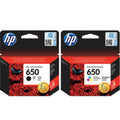 Hp Printer Ink Set 650