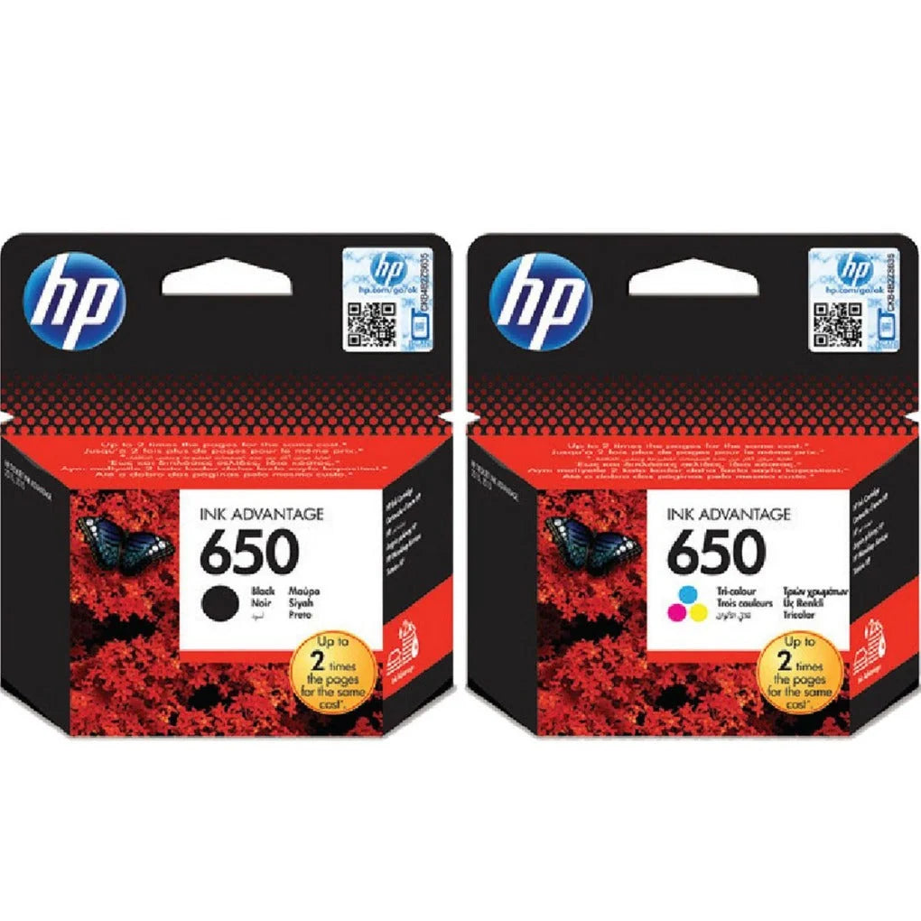 Hp Printer Ink Set 650