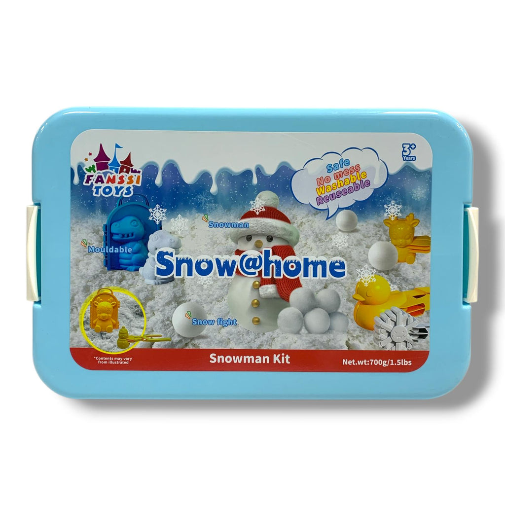 مجموعة صنع رجل الثلج "سنو هوم بوكس" || Snow Home Box Set Snowman Kit