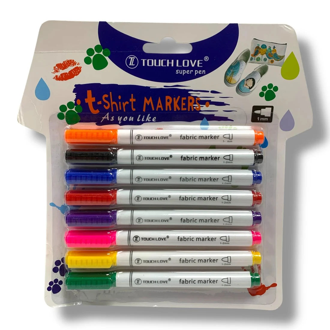 Fabric Pen Markers 8 Colors